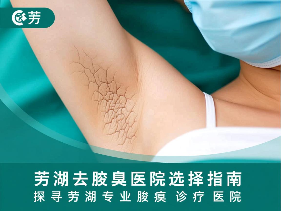 芜湖去腋臭医院选择指南，探寻芜湖专业腋臭诊疗医院