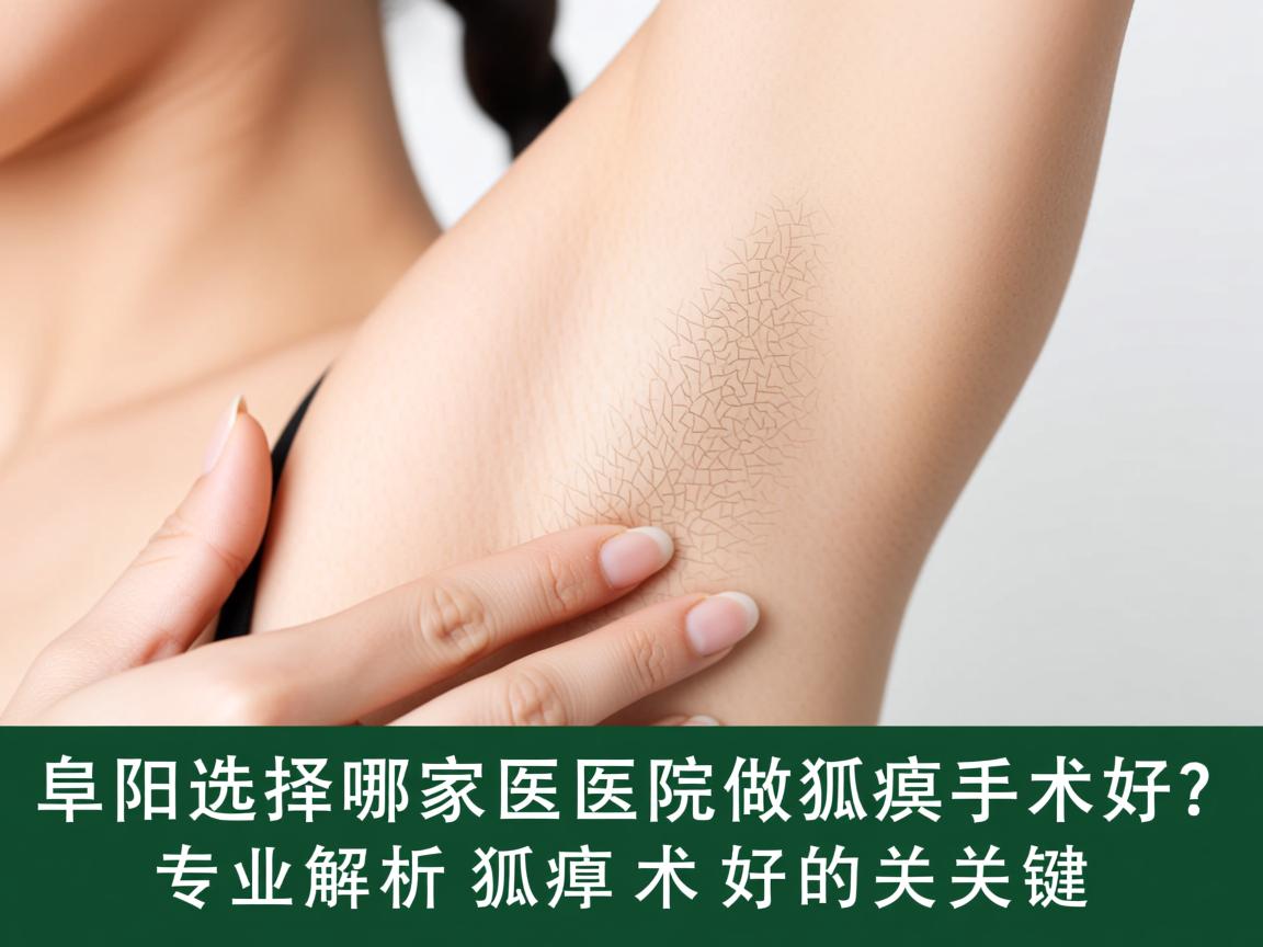 阜阳选择哪家医院做狐臭手术好？专业解析狐臭术好的关键