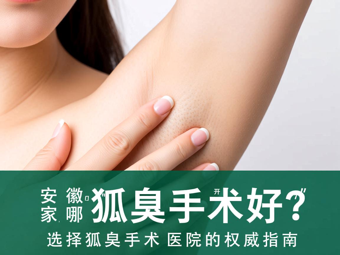 安徽哪家医院开狐臭手术好？选择狐臭手术医院的权威指南