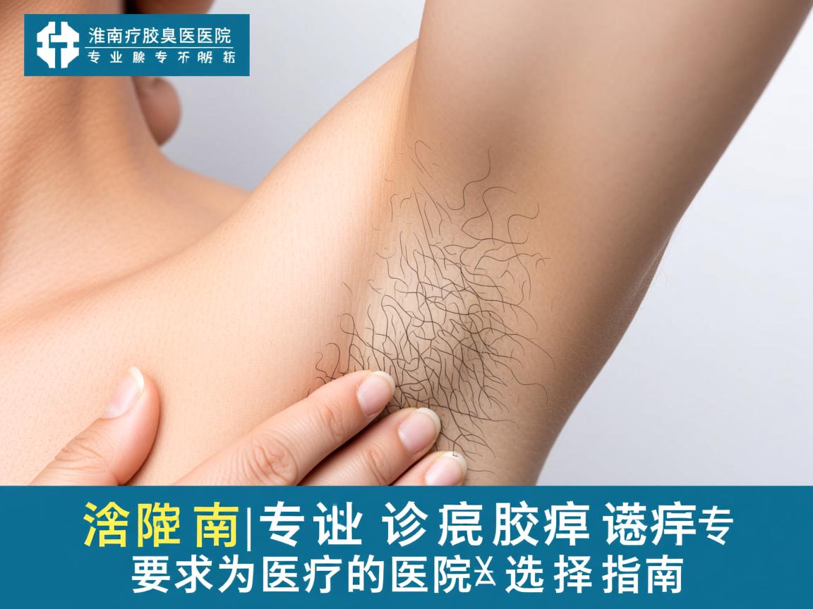 淮南治疗腋臭医院解析，专业腋臭诊疗医院的选择指南