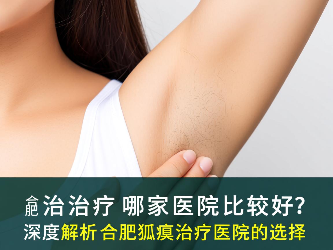 合肥治疗狐臭哪家医院比较好？深度解析合肥狐臭治疗医院的选择