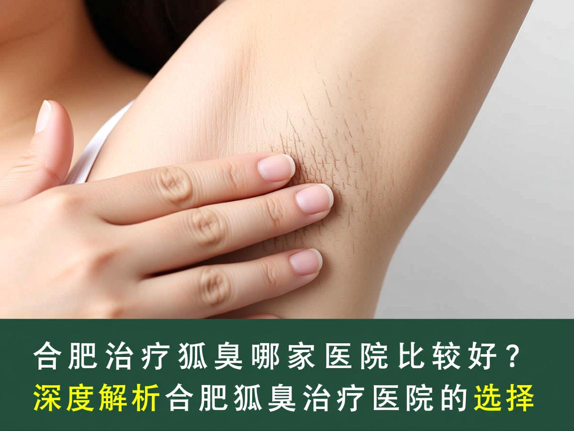 合肥治疗狐臭哪家医院比较好？深度解析合肥狐臭治疗医院的选择
