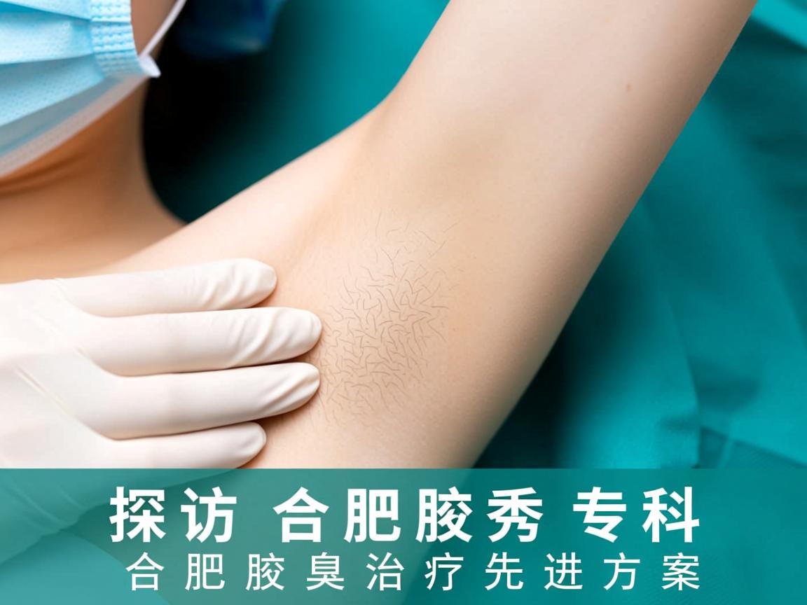 探访合肥腋秀专科，解析合肥腋臭治疗的先进方案