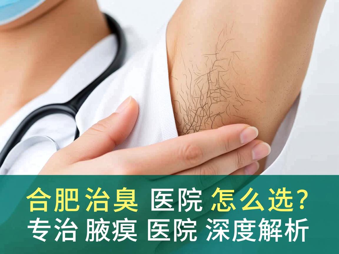 合肥治腋臭医院怎么选？专业治腋臭医院深度解析