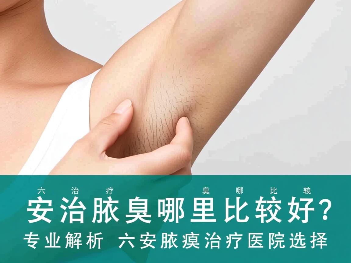 六安治疗腋臭哪里比较好？专业解析六安腋臭治疗医院选择