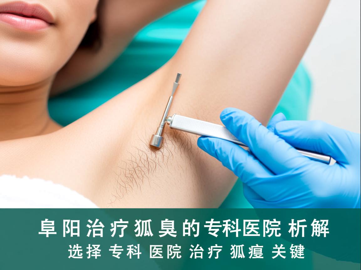 阜阳治疗狐臭的专科医院解析，选择专科医院治疗狐臭的关键