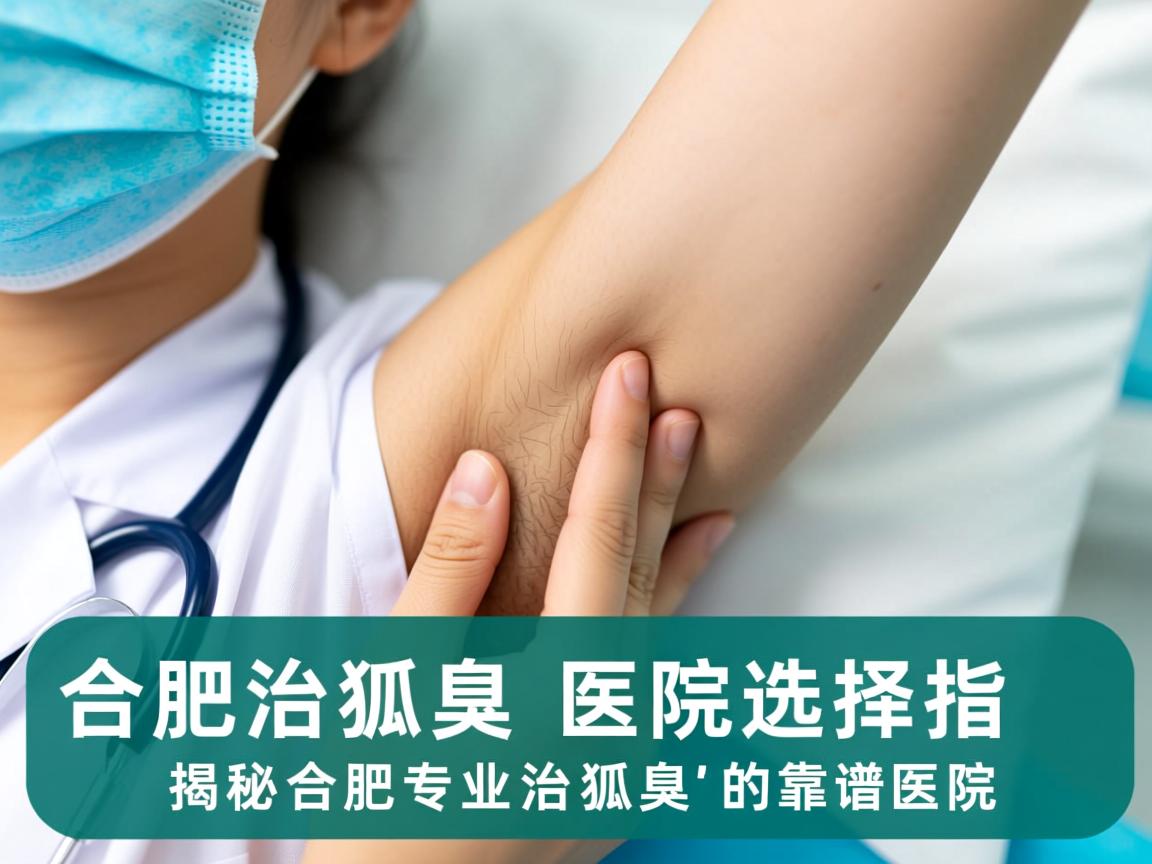 合肥冶狐臭医院选择指南，揭秘合肥专业冶狐臭的靠谱医院