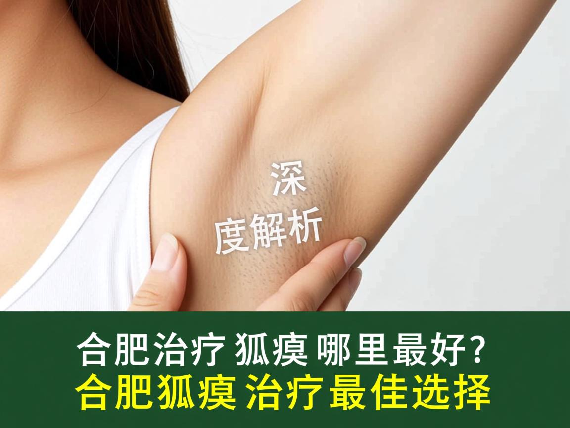 合肥治疗狐臭哪里最好？深度解析合肥狐臭治疗最佳选择