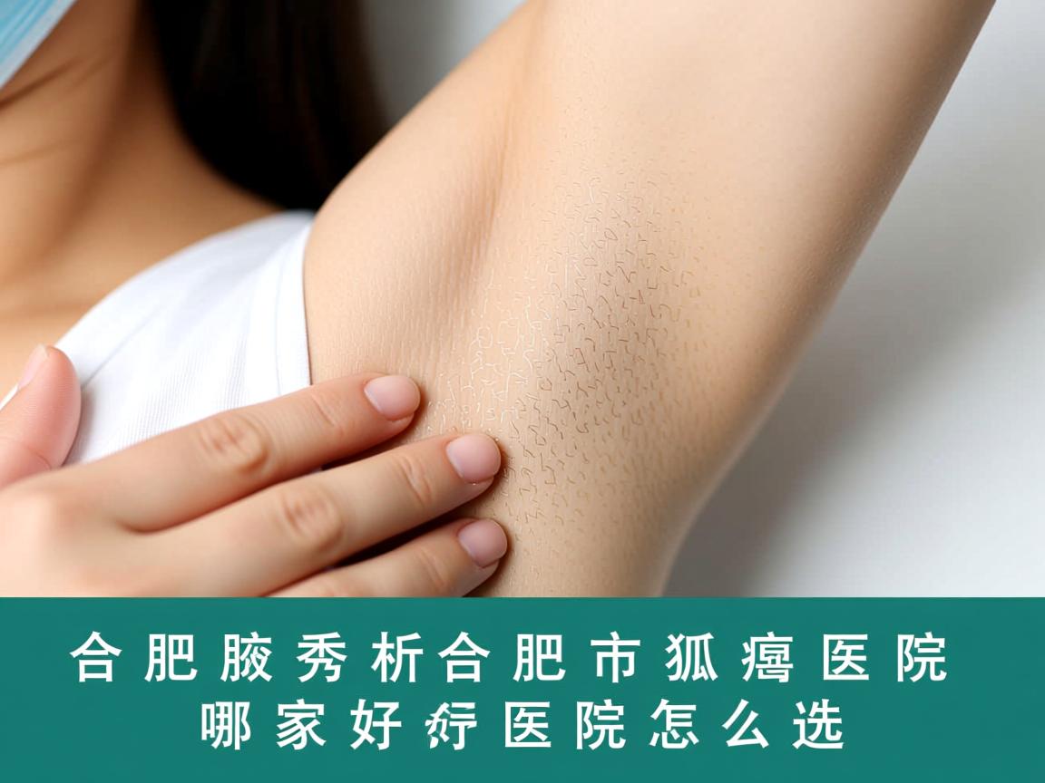 合肥腋秀解析，合肥市狐臭医院哪家好，好医院怎么选