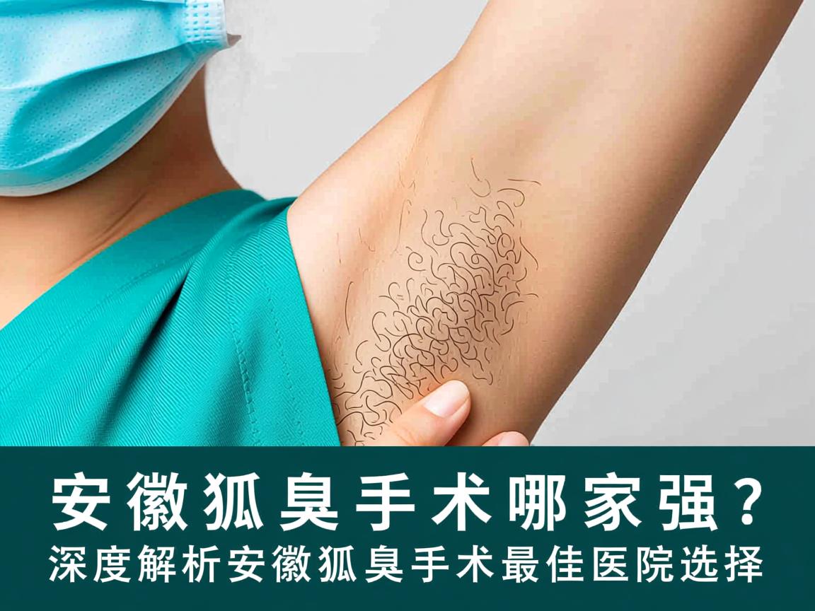 安徽狐臭手术哪家强？深度解析安徽狐臭手术最佳医院选择