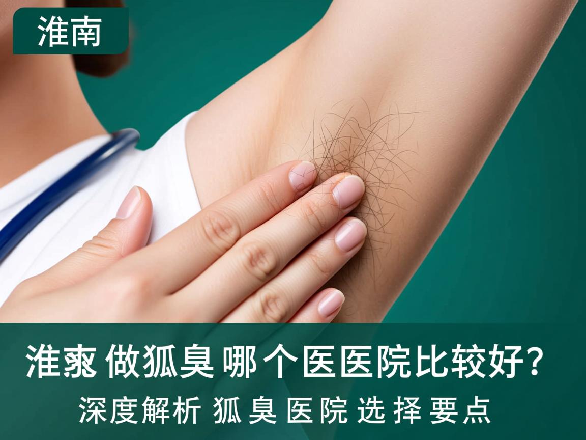 淮南做狐臭哪个医院比较好？深度解析狐臭医院选择要点