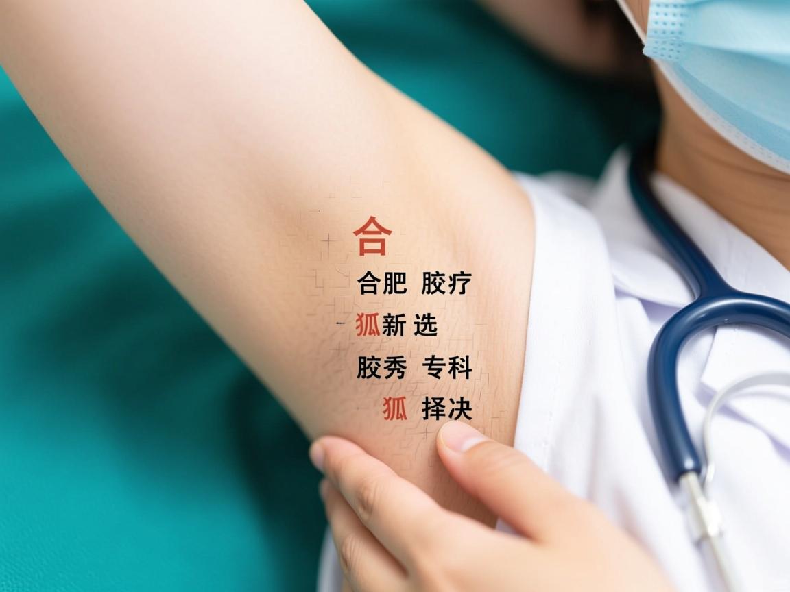 合肥腋臭诊疗新选择，解析合肥腋秀专科的狐臭解决方案