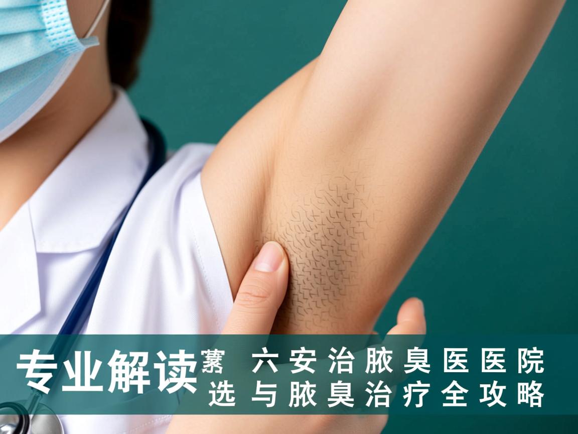 专业解读，六安治腋臭医院选择与腋臭治疗全攻略