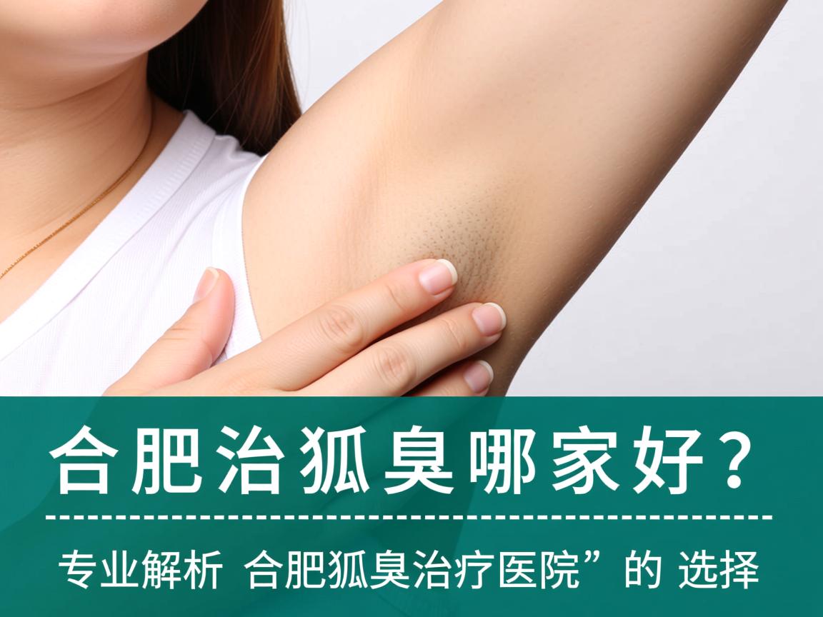 合肥治狐臭哪家好？专业解析合肥狐臭治疗医院的选择