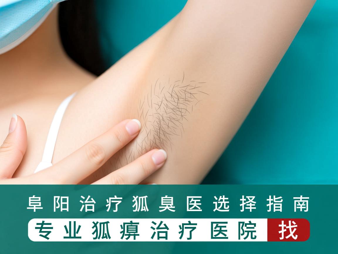 阜阳治疗狐臭医院选择指南，专业狐臭治疗医院这样找