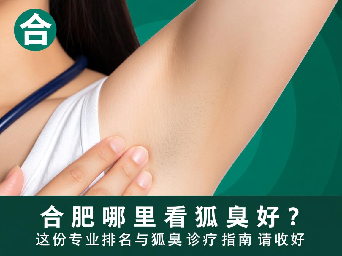 合肥哪里看狐臭好？这份专业排名与狐臭诊疗指南请收好