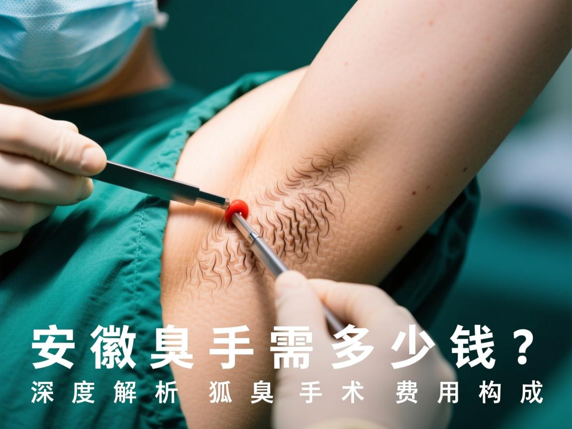 安徽狐臭手术需要多少钱？深度解析狐臭手术费用构成