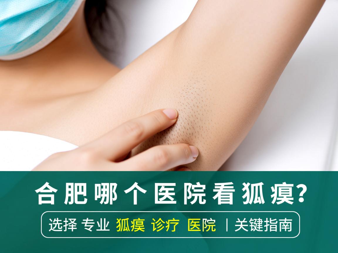 合肥哪个医院看狐臭？选择专业狐臭诊疗医院的关键指南