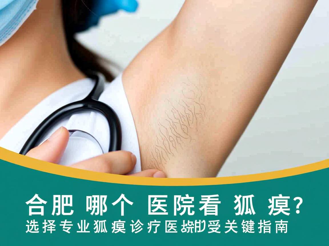 合肥哪个医院看狐臭？选择专业狐臭诊疗医院的关键指南