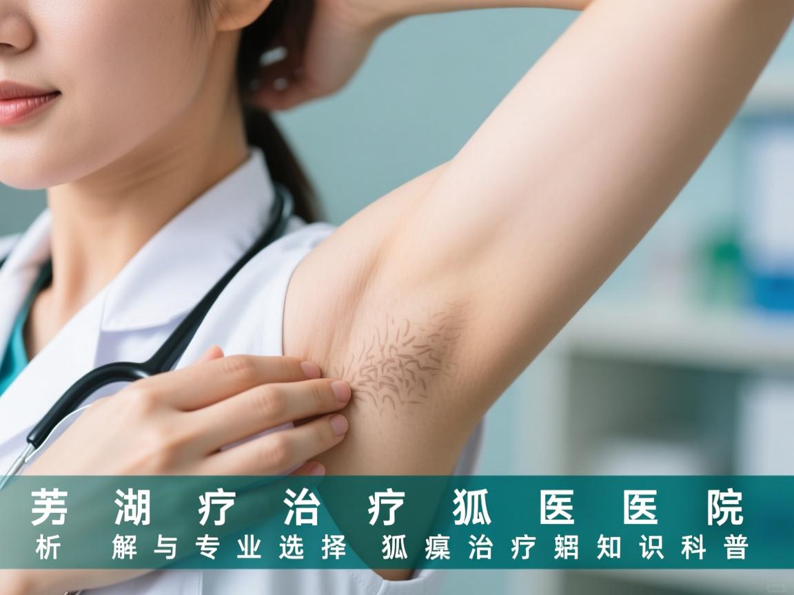 芜湖治疗狐臭医院解析，专业选择与狐臭治疗知识科普