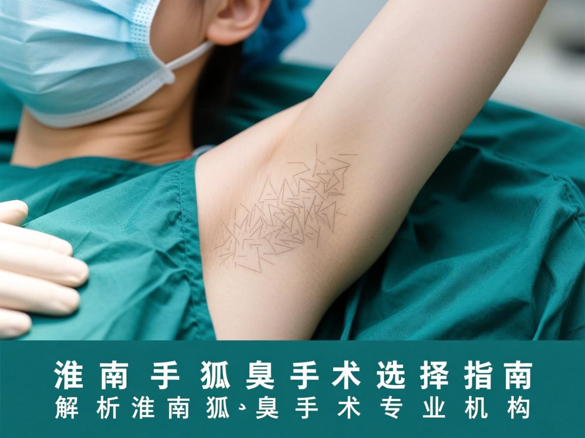 淮南狐臭手术选择指南，解析淮南狐臭手术专业机构