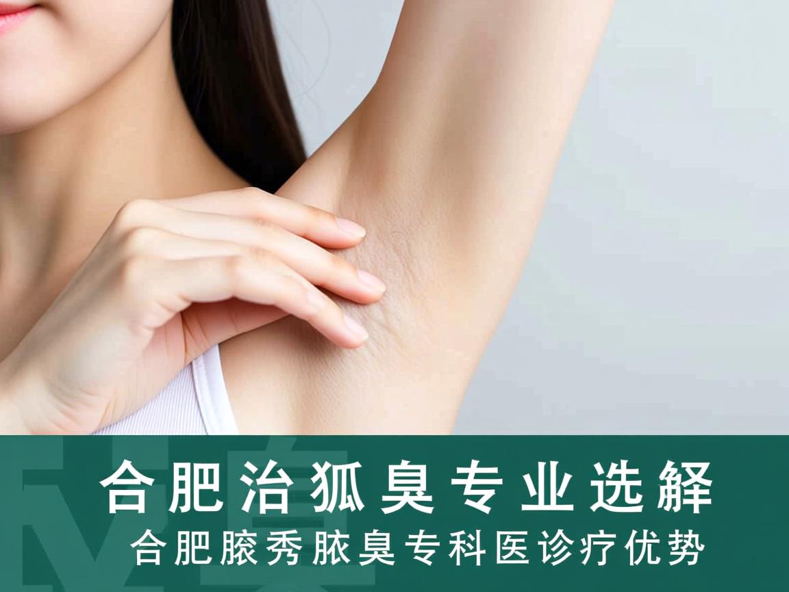 合肥治狐臭专业选择，详解合肥腋秀腋臭专科的诊疗优势