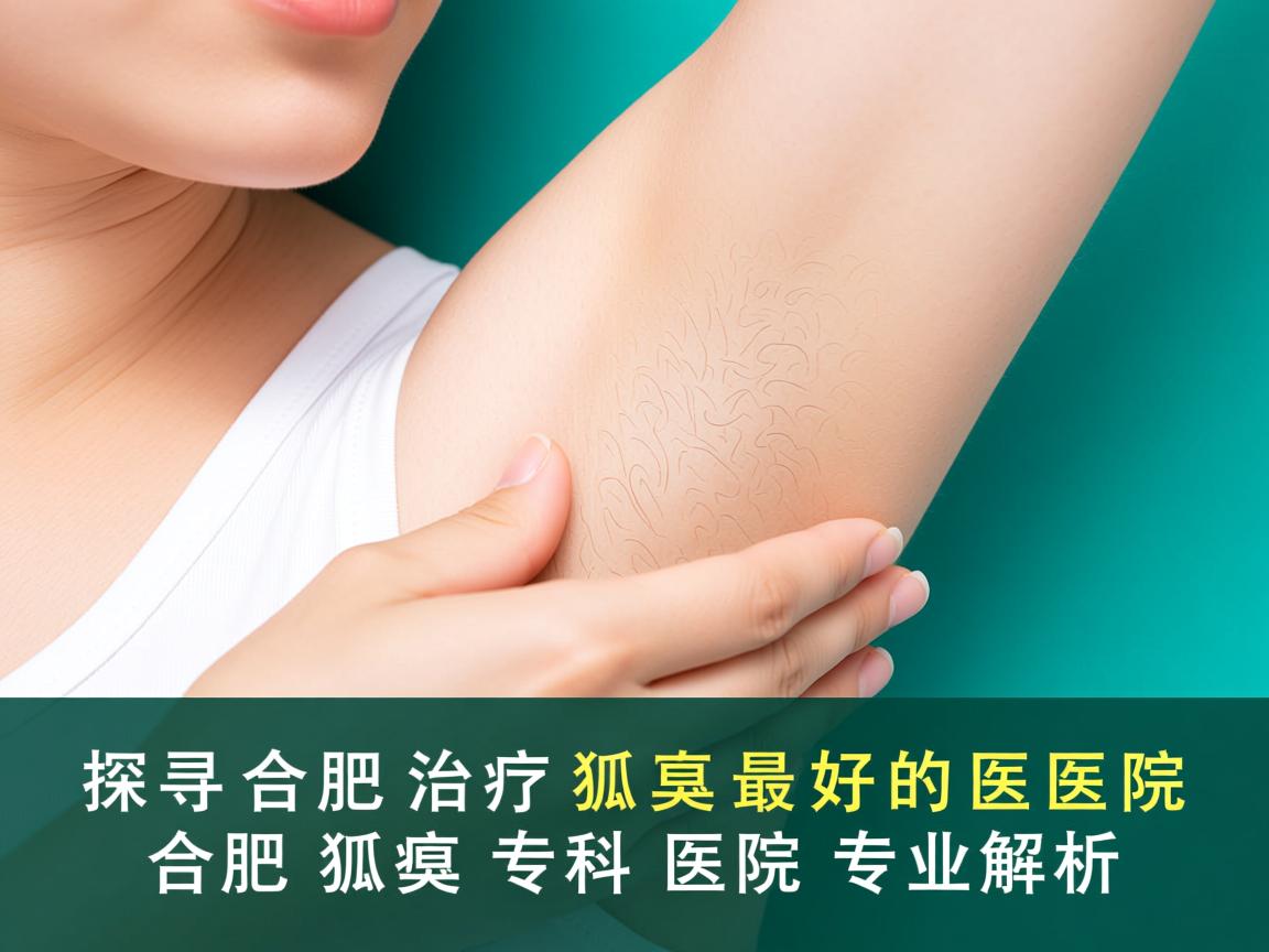 探寻合肥治疗狐臭最好的医院，合肥狐臭专科医院专业解析