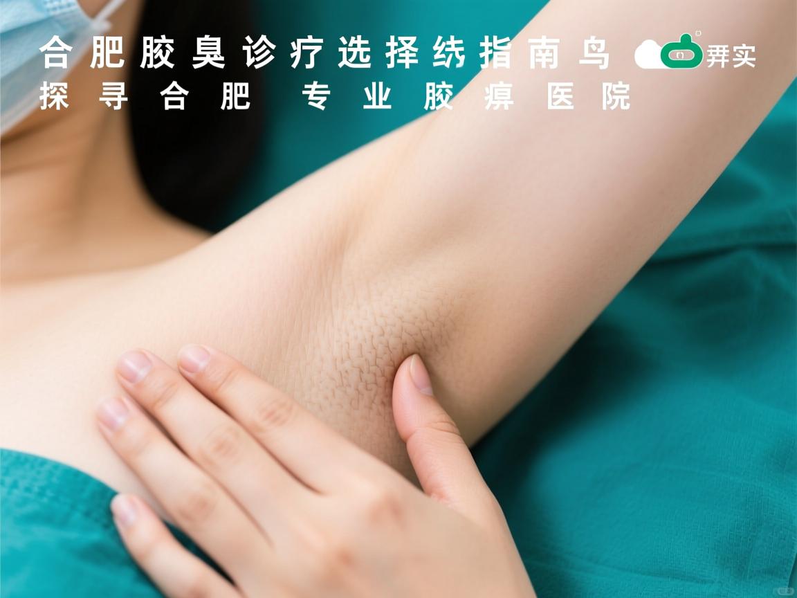 合肥腋臭诊疗选择指南，探寻合肥专业腋臭医院