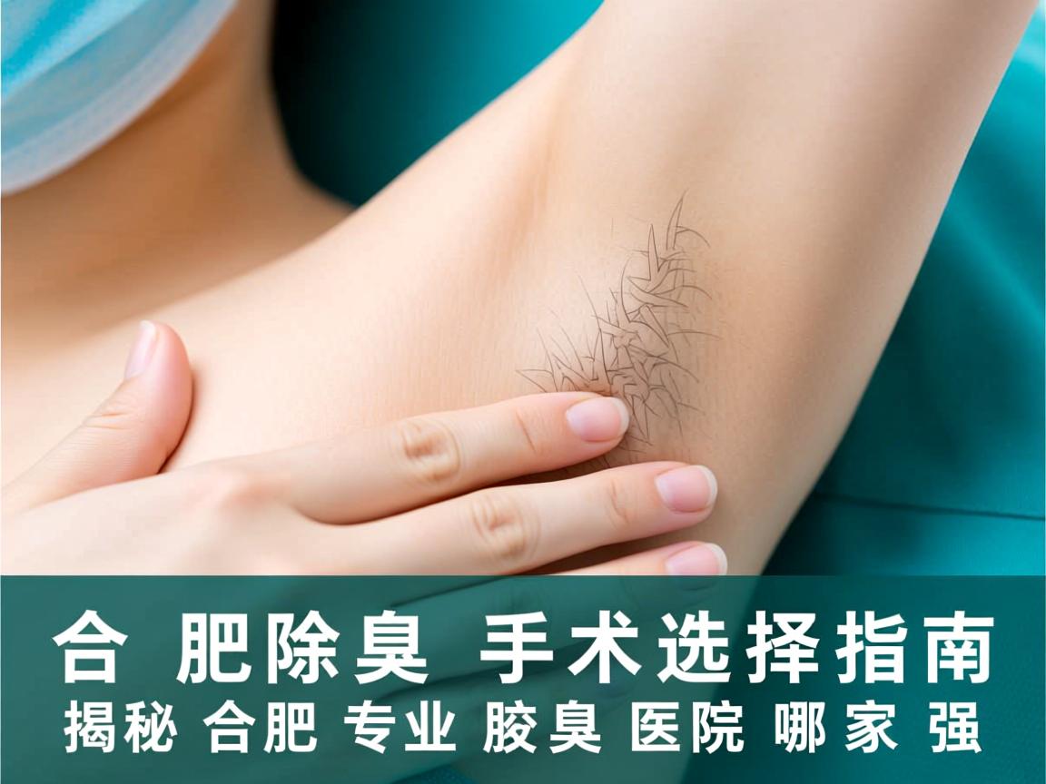 合肥除腋臭手术选择指南，揭秘合肥专业腋臭医院哪家强