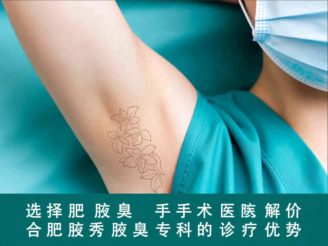 选择合肥腋臭手术医院，解析合肥腋秀腋臭专科的诊疗优势
