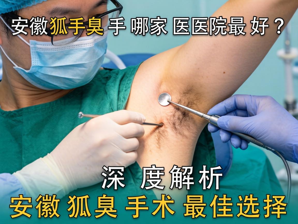 安徽狐臭手术哪家医院最好？深度解析安徽狐臭手术最佳选择