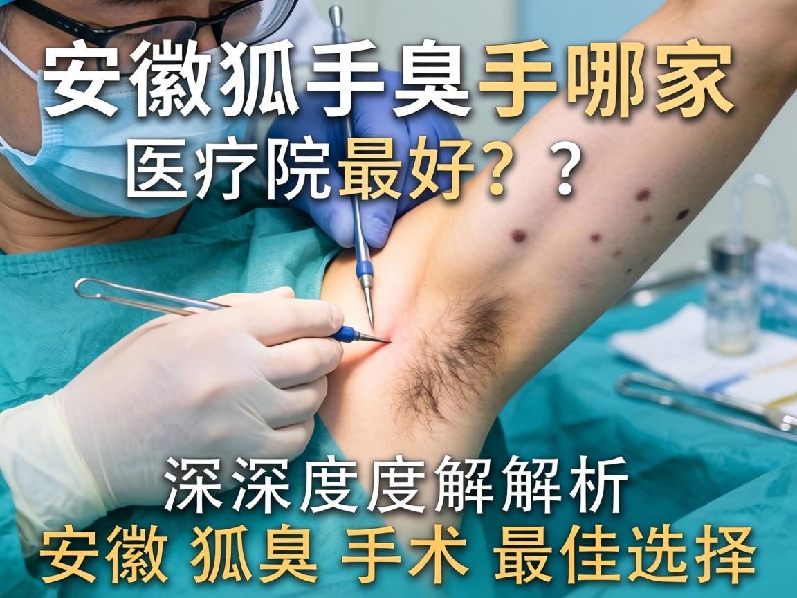 安徽狐臭手术哪家医院最好？深度解析安徽狐臭手术最佳选择