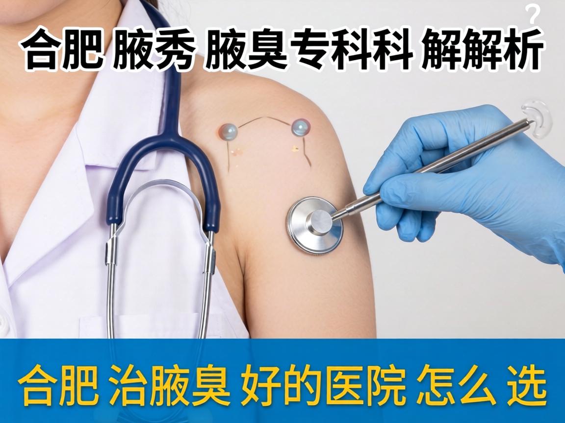 合肥腋秀腋臭专科解析,合肥治腋臭好的医院怎么选? 合肥腋秀腋臭专科解析,合肥治腋臭好的医院怎么选?