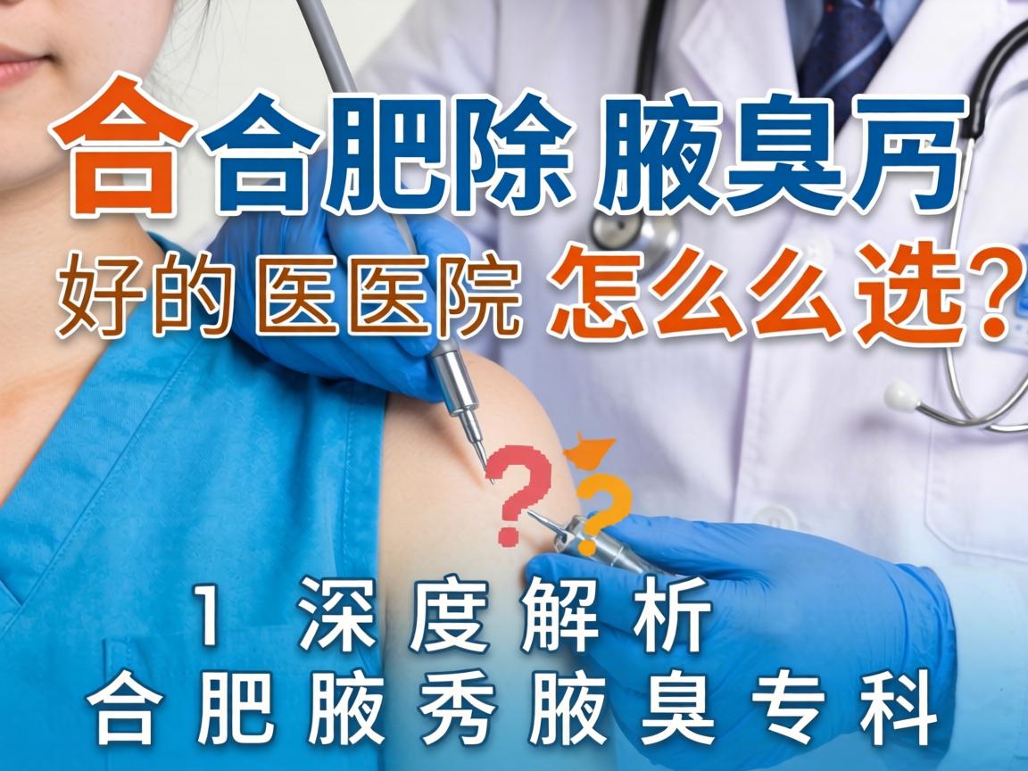 合肥除腋臭好的医院怎么选?深度解析合肥腋秀腋臭专科 合肥除腋臭好的医院怎么选?深度解析合肥腋秀腋臭专科