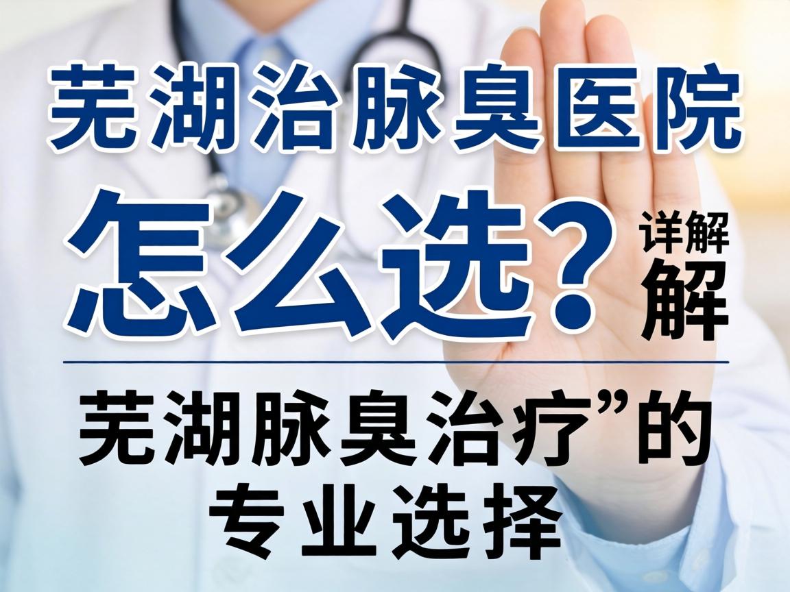 芜湖治腋臭医院怎么选?详解芜湖腋臭治疗的专业选择 芜湖治腋臭医院怎么选?详解芜湖腋臭治疗的专业选择