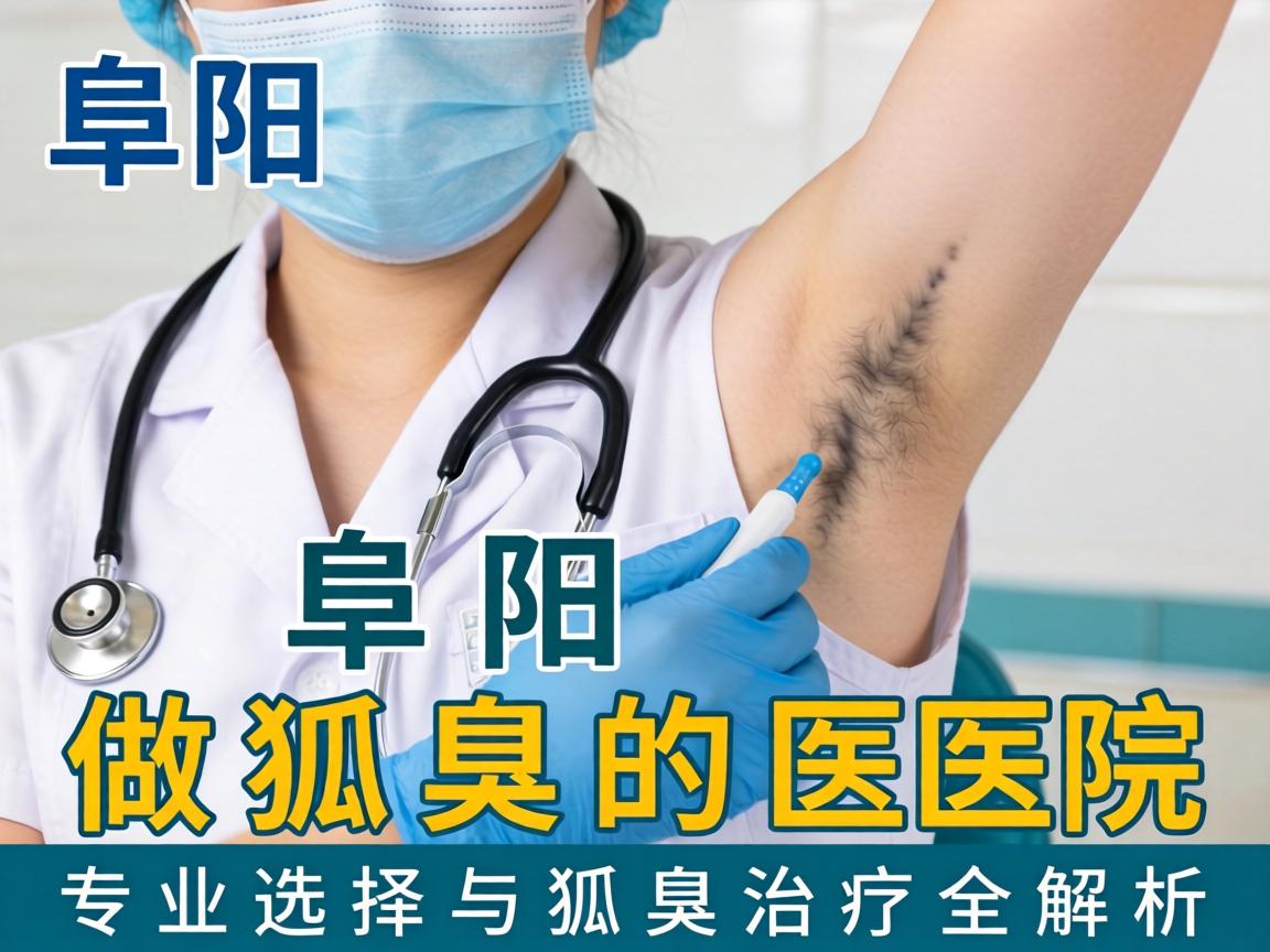 阜阳做狐臭的医院，专业选择与狐臭治疗全解析