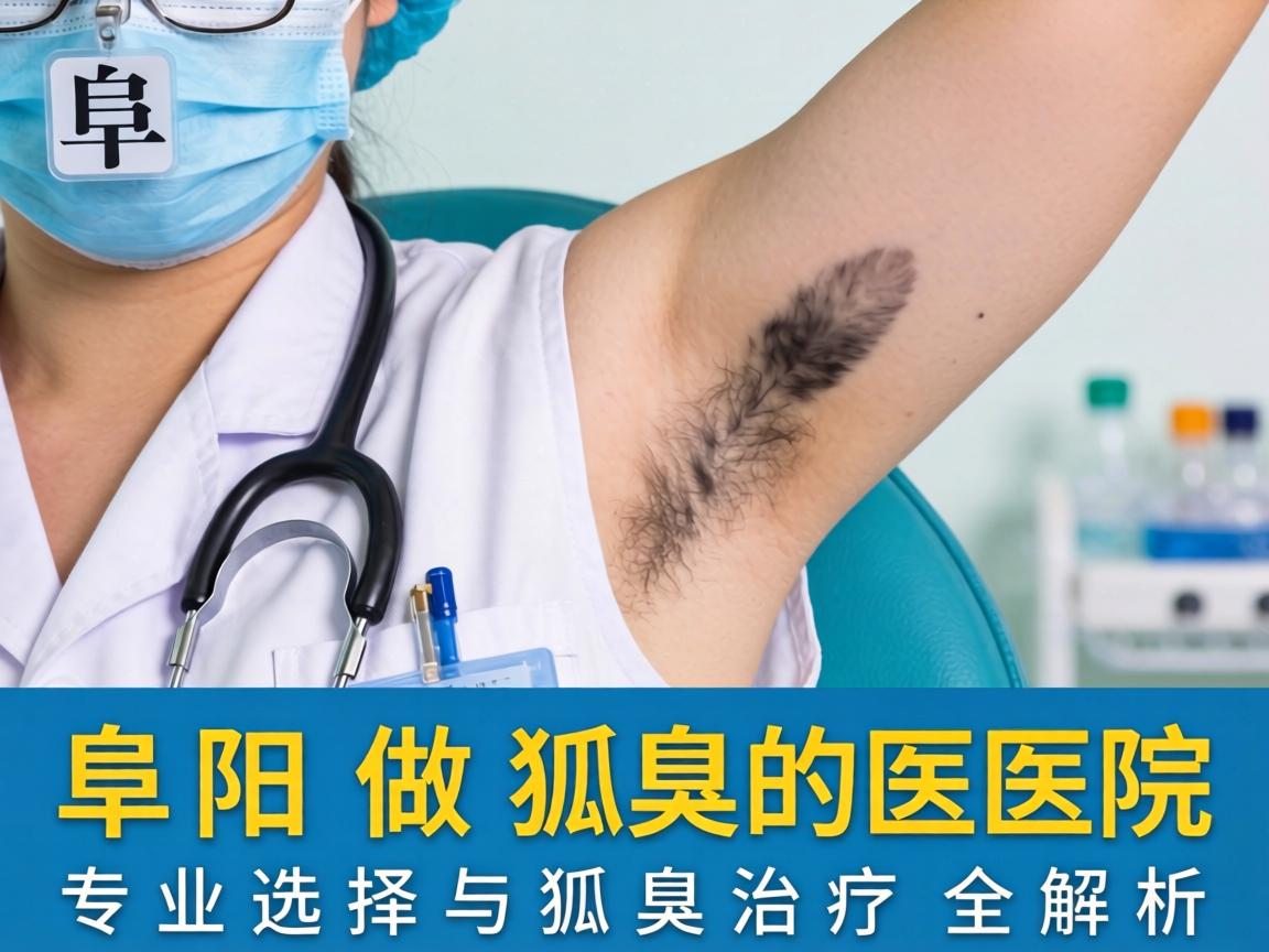 阜阳做狐臭的医院，专业选择与狐臭治疗全解析