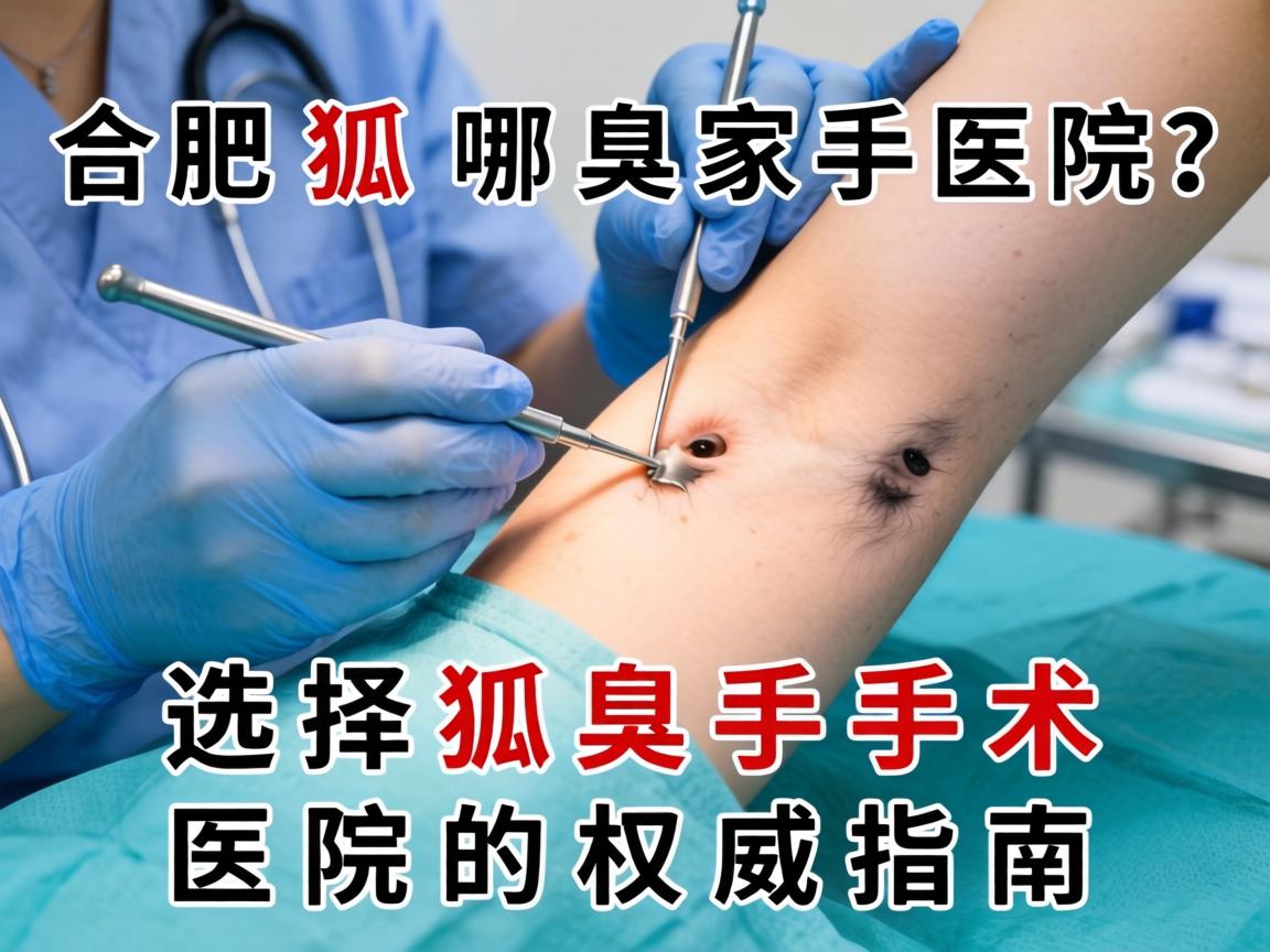 合肥狐臭手术去哪家医院?选择狐臭手术医院的权威指南 合肥狐臭手术去哪家医院?选择狐臭手术医院的权威指南