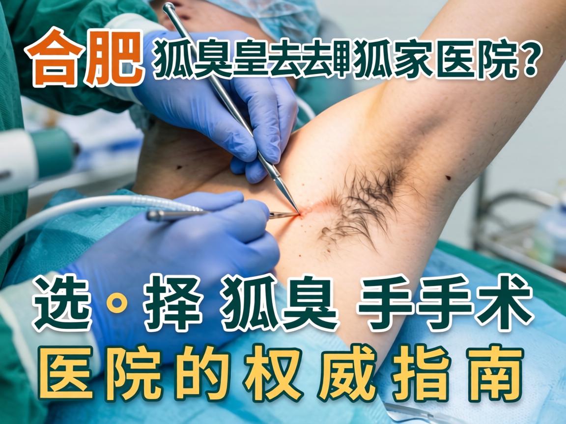 合肥狐臭手术去哪家医院?选择狐臭手术医院的权威指南 合肥狐臭手术去哪家医院?选择狐臭手术医院的权威指南
