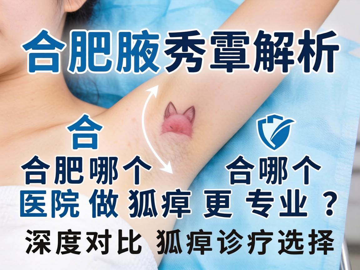 合肥腋秀解析,合肥哪个医院做狐臭更专业?深度对比狐臭诊疗选择 合肥腋秀解析,合肥哪个医院做狐臭更专业?深度对比狐臭诊疗选择