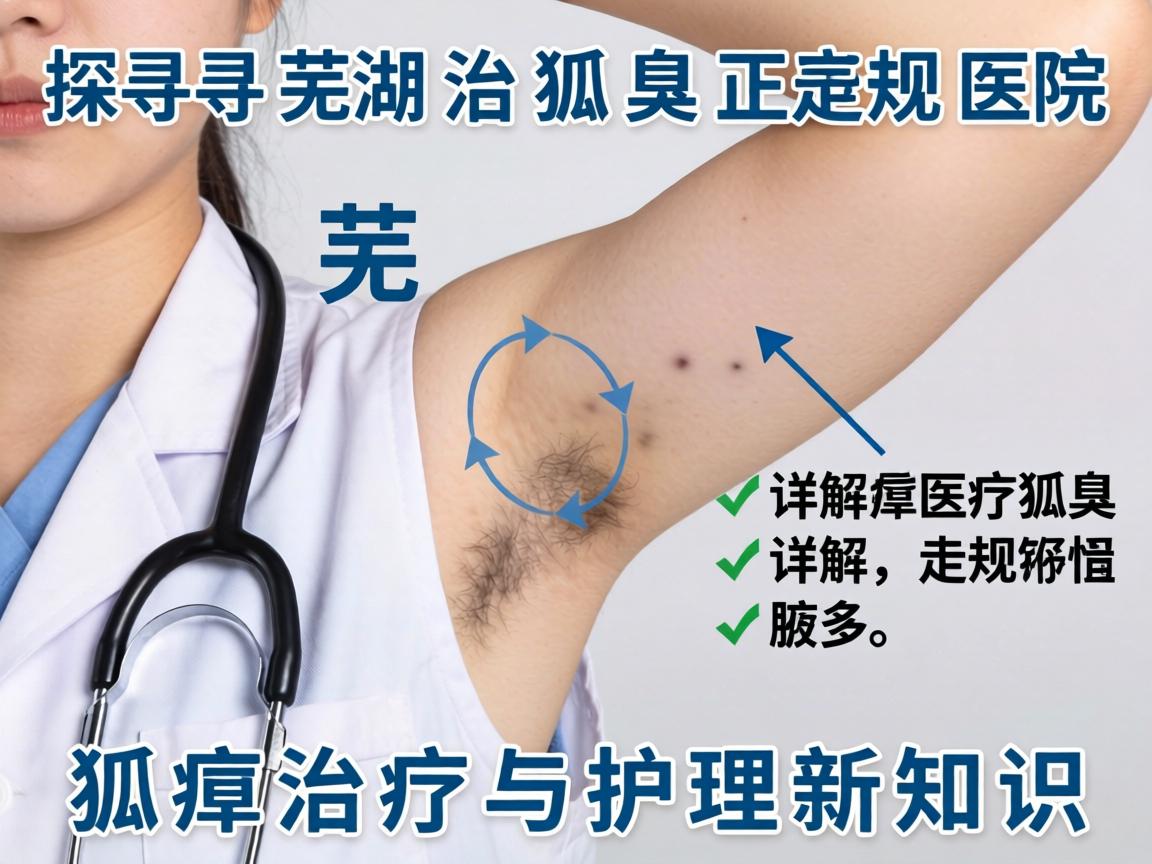 探寻芜湖治狐臭正规医院,详解狐臭治疗与护理新知识 探寻芜湖治狐臭正规医院,详解狐臭治疗与护理新知识