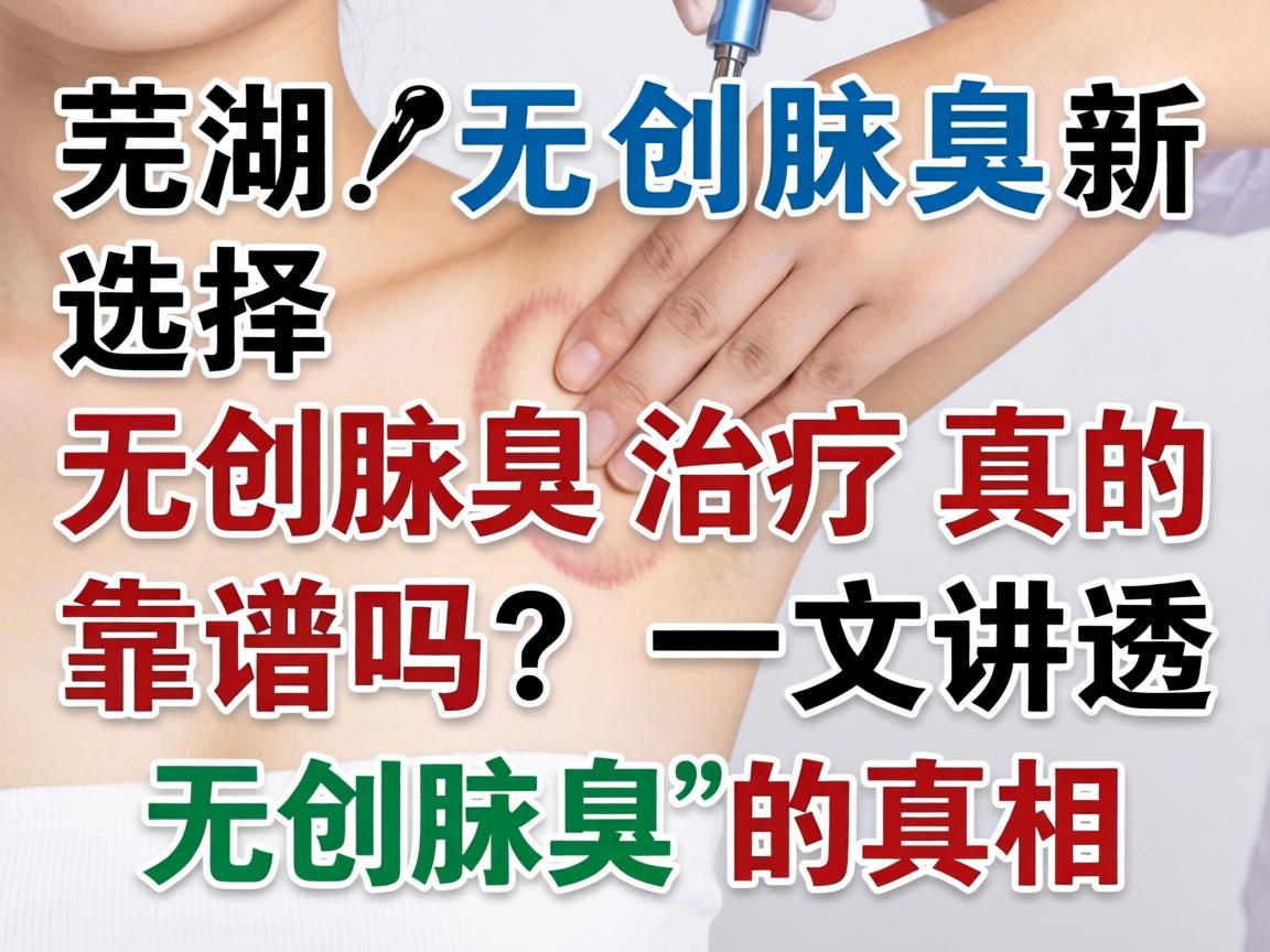 芜湖无创腋臭新选择，无创腋臭治疗真的靠谱吗？一文讲透无创腋臭的真相