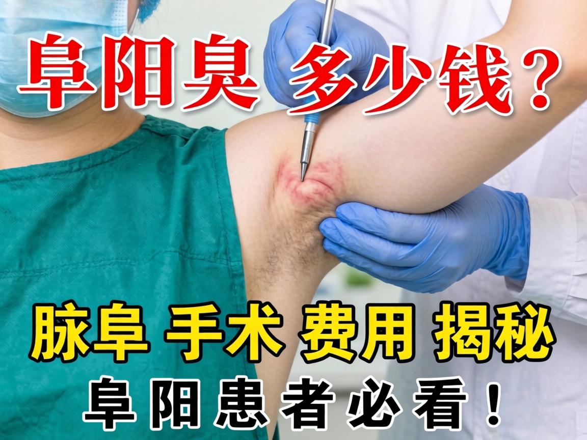 阜阳腋臭手术多少钱？腋臭手术费用揭秘，阜阳患者必看！