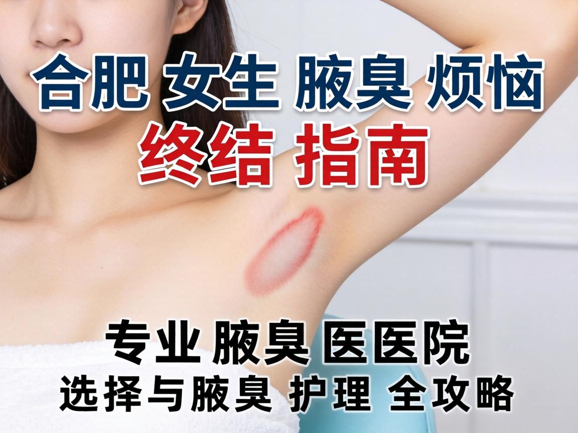 合肥女生腋臭烦恼终结指南，专业腋臭医院的选择与腋臭护理全攻略