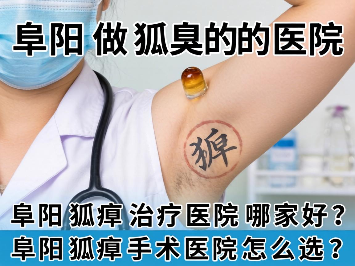 阜阳做狐臭的医院，阜阳狐臭治疗医院哪家好？阜阳狐臭手术医院怎么选？
