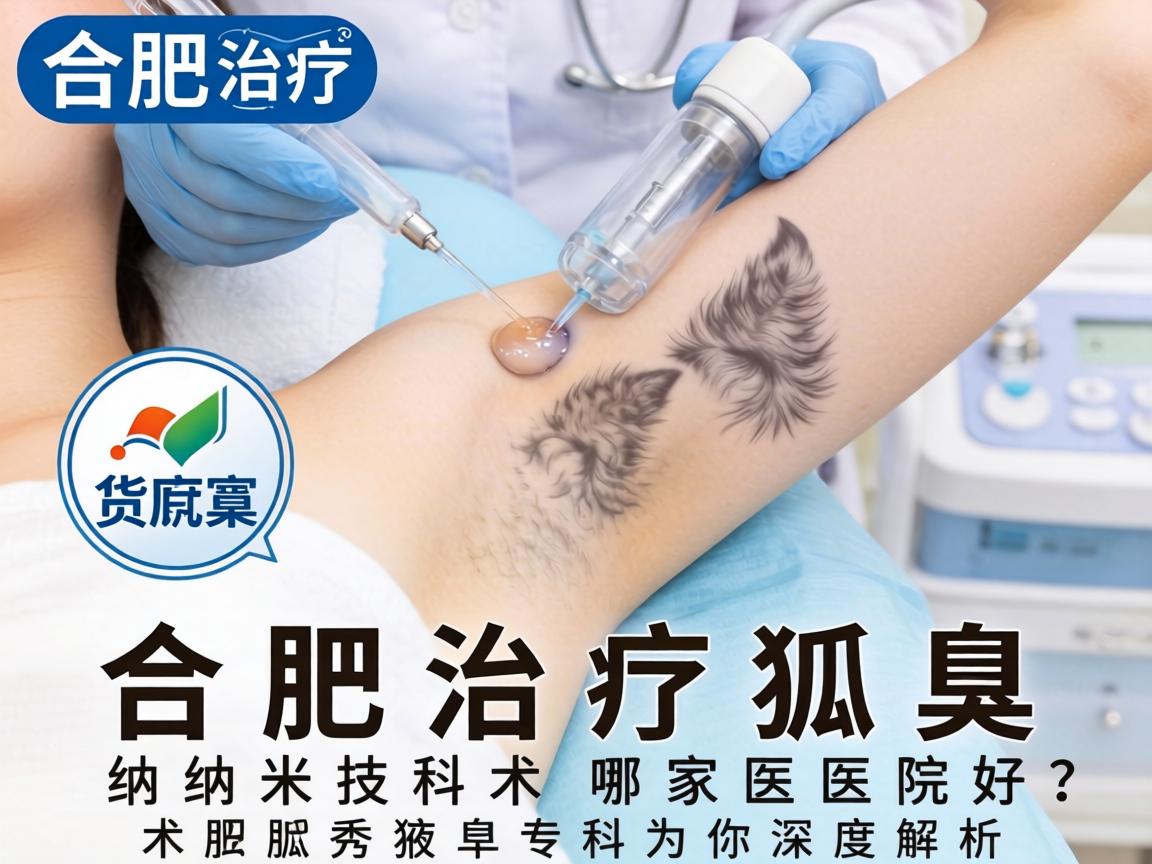 合肥治疗狐臭，纳米技术哪家医院好？合肥腋秀腋臭专科为你深度解析