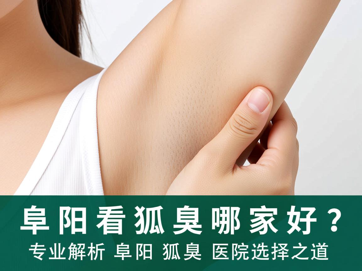 阜阳看狐臭哪家好？专业解析阜阳狐臭医院选择之道