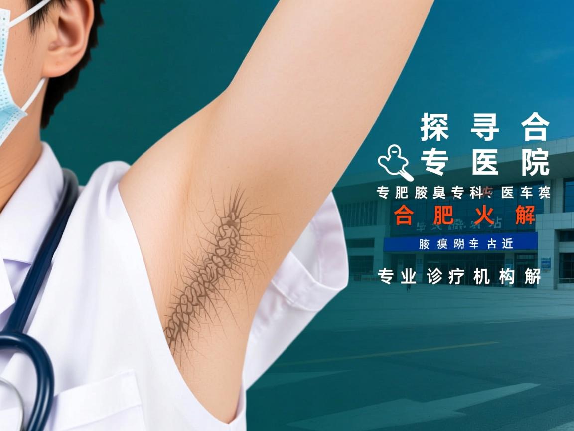 探寻合肥腋臭专科医院，合肥火车站附近专业腋臭诊疗机构解析