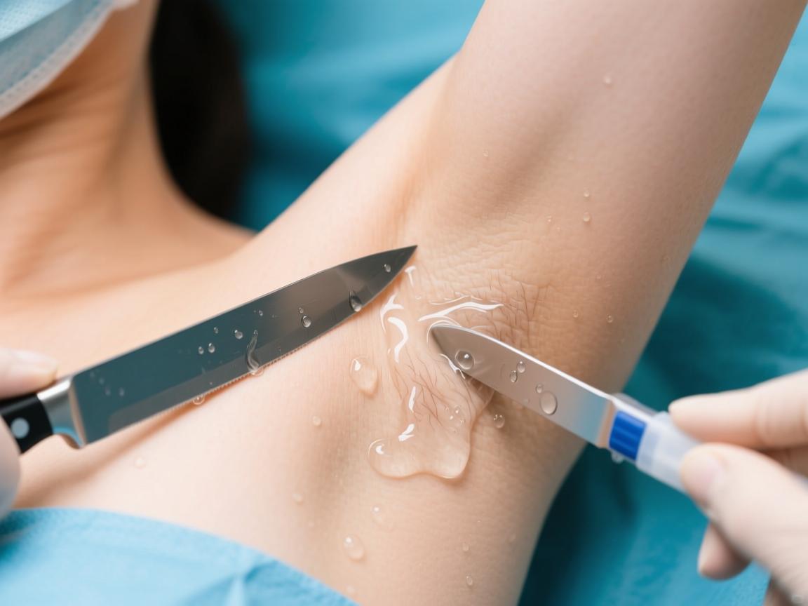 水刀治疗腋臭深度解析，揭秘水刀技术如何根治腋臭