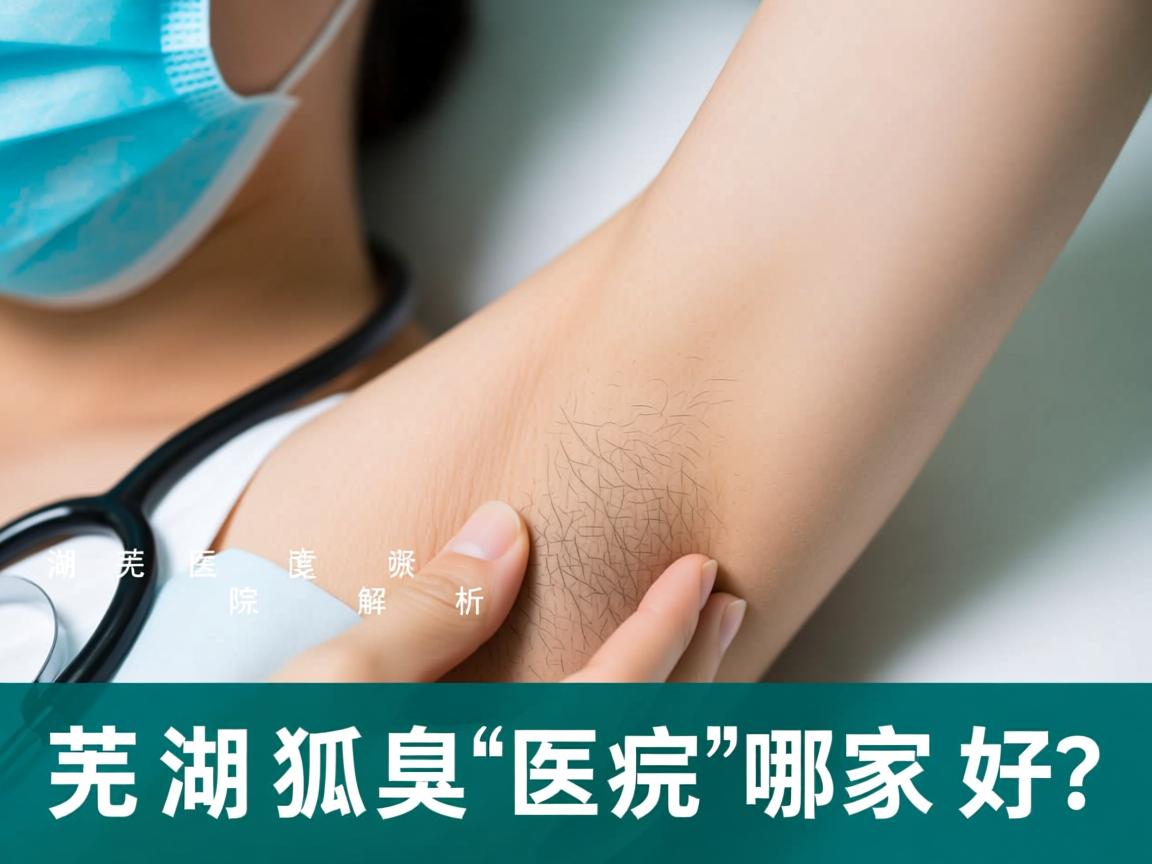 芜湖狐臭医院哪家好？深度解析芜湖狐臭医院的优选之道